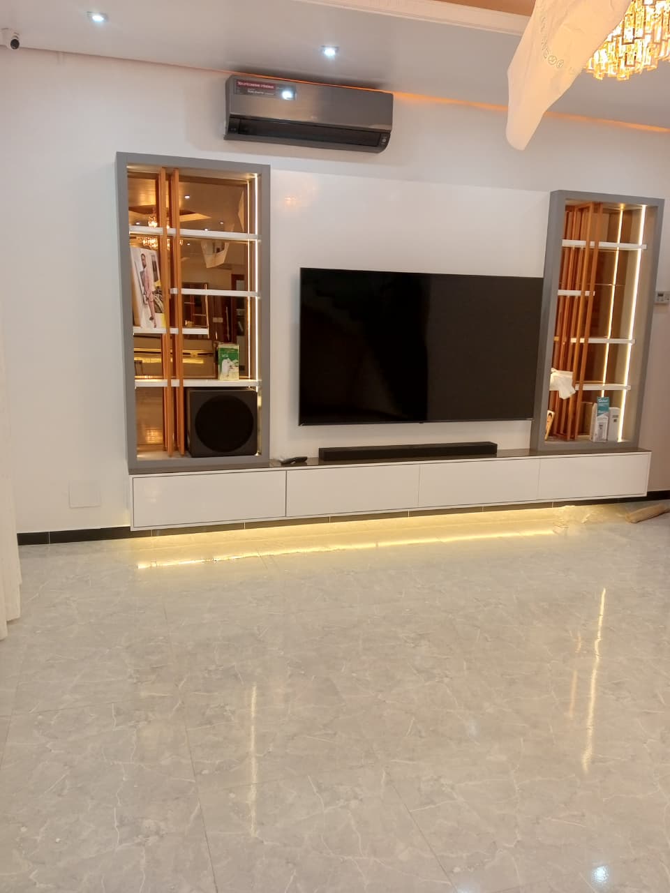 Exemplo de ambiente de sala